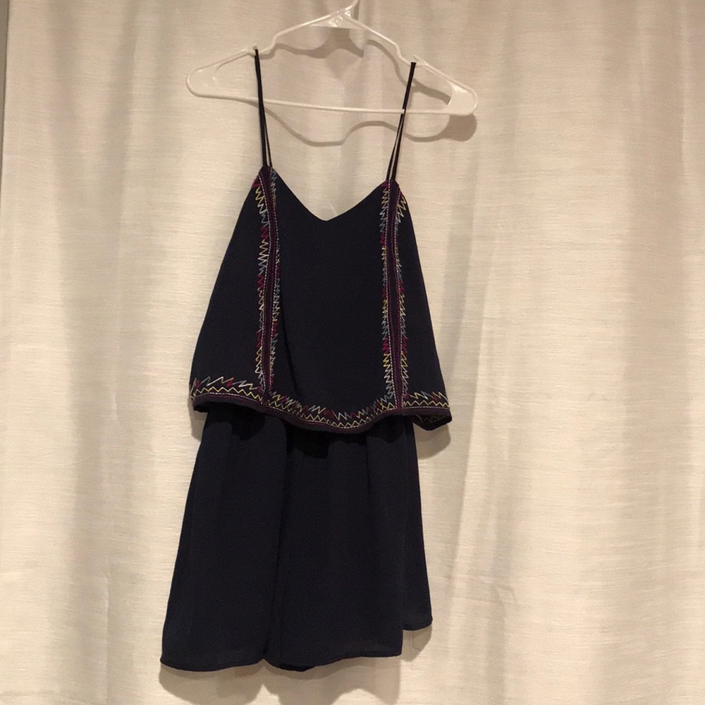 Navy blue Xhilaration romper